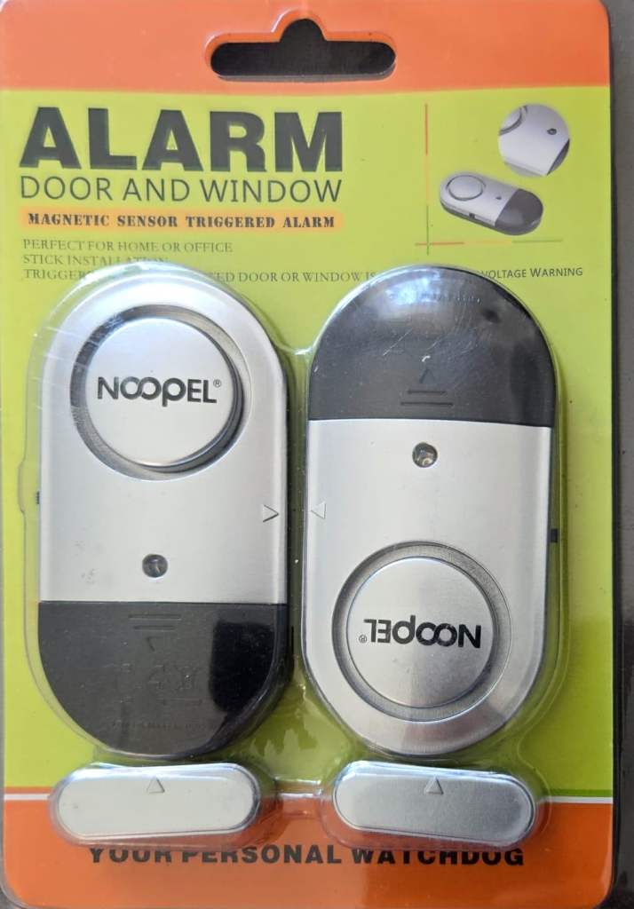 Alarm Door and Window Magnetic sensor trigger alarm
