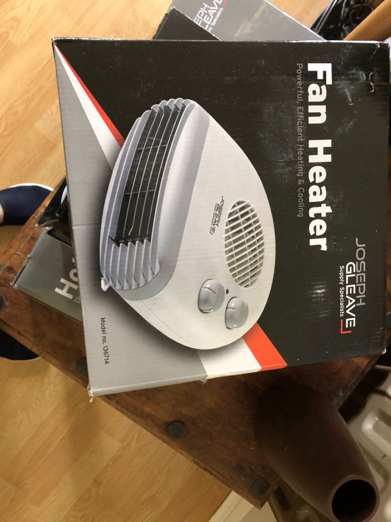 FREE 2 x fan heater and 1 x hot plate 