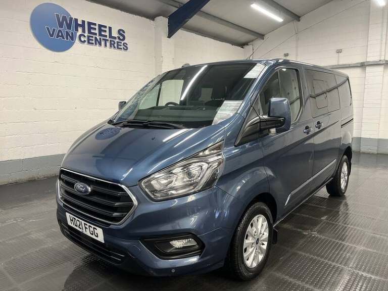 2021 Ford Transit Custom 2.0 300 EcoBlue Limited Crew Van Double Cab 5dr Diesel Auto L1 H1 Euro 6...