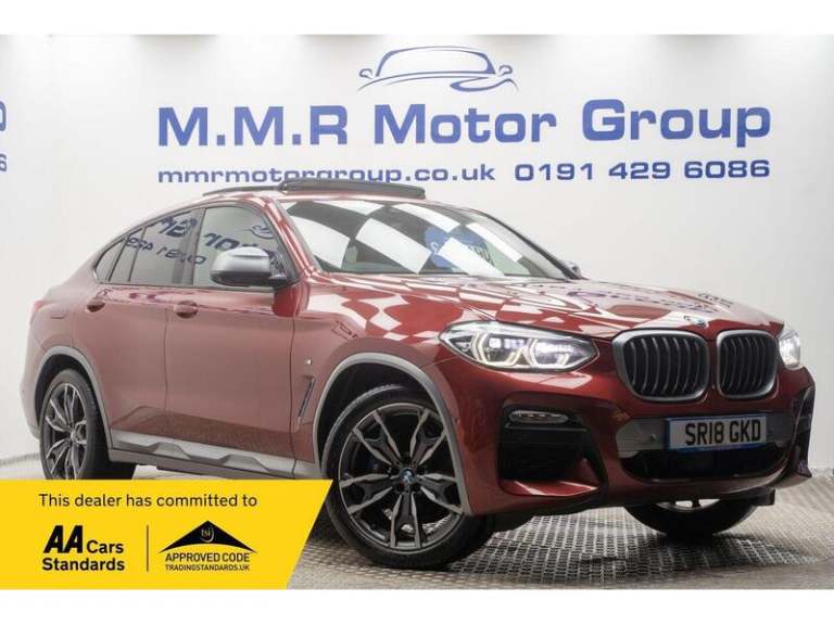 2018 BMW X4 2.0 20d M Sport X Auto xDrive Euro 6 (s/s) 5dr SUV Diesel Automatic