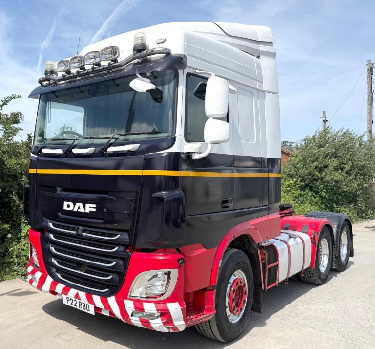 2016 DAF XF510 6X2 TRACTOR UNIT SLEEPER CAB SATNAV A/C HEAD HORSE EURO-6 