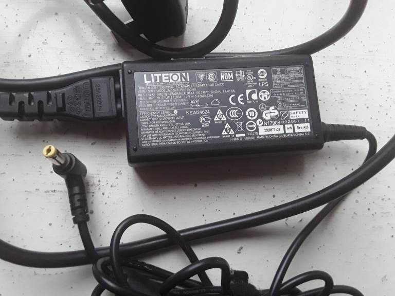 Lite on pwr supply adapter 19V