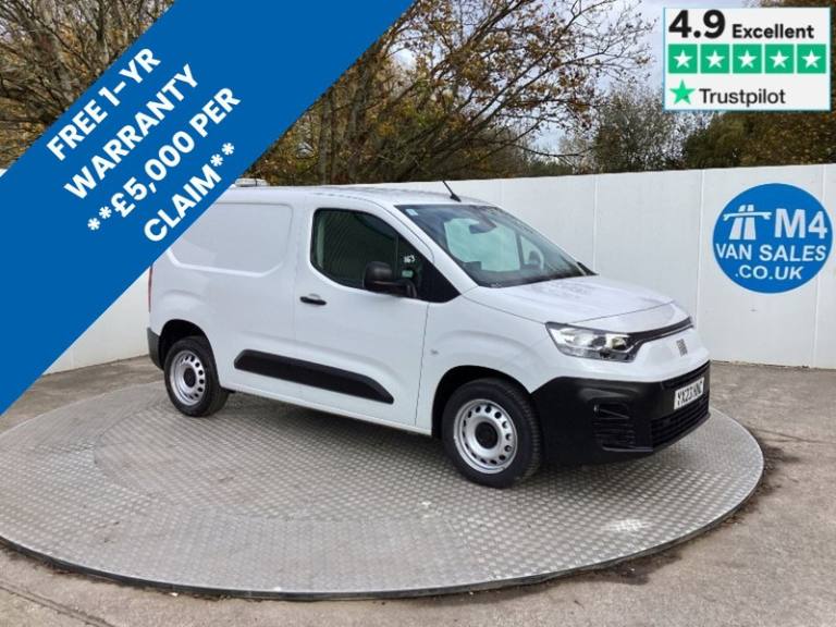 2023 Fiat Doblo BlueHDi 1000Kg SWB A/C Euro 6 SWB Panel Van Diesel Manual