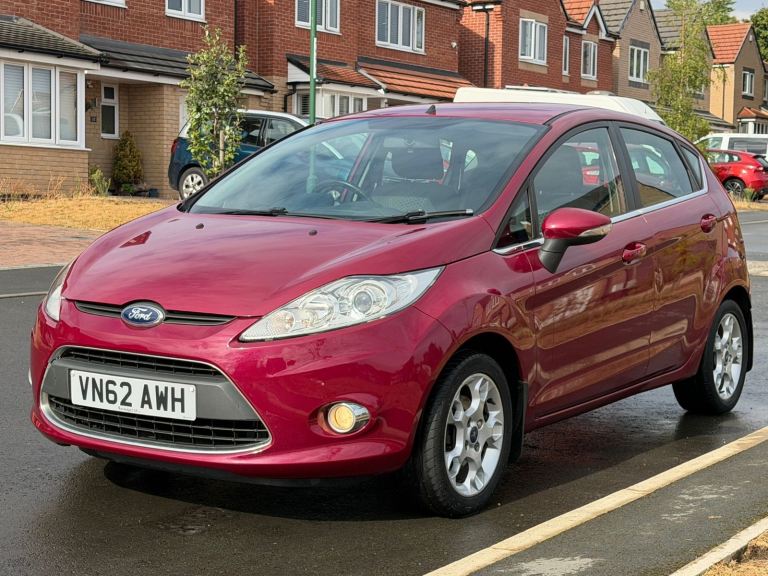 2012 (62) Ford Fiesta 1.4 TDCi Zetec Hatchback 5dr Diesel Manual 12 Months Mot