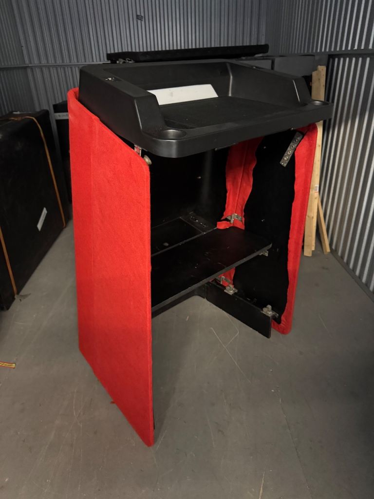 Professional DJ Booths / Event DJ Consoles with Flight Cases – 6 Units Available