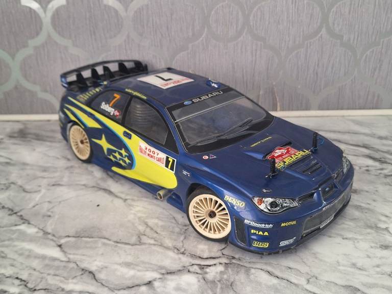1/10 scale nitro Subaru Impreza WRC 