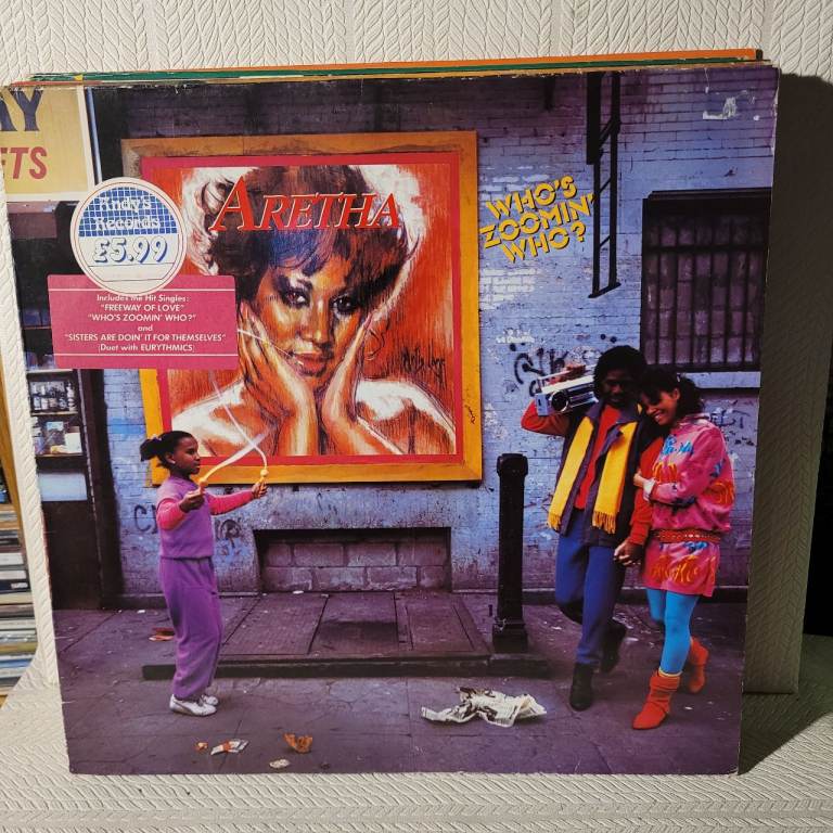 Aretha Franklin – Who's Zoomin' Who? Vinyl LP Record,  R2/4
