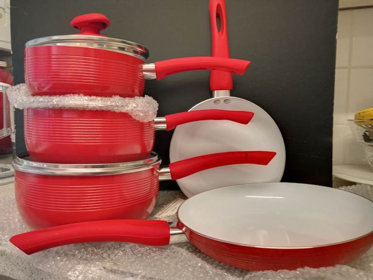 NEW ! 5.PC PAN SETS ! 