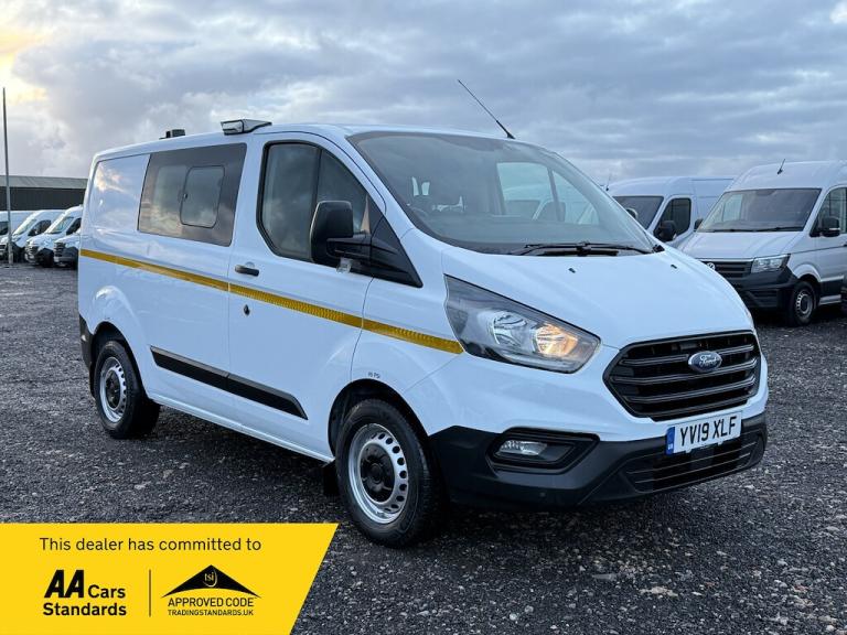 2019 Ford Transit Custom 2.0 320 EcoBlue Crew Van Double Cab 5dr Diesel Manual L1 H1 Euro 6 (6 Se...