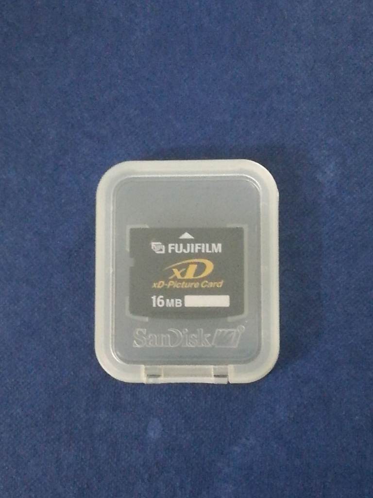 Fuji film 16Mb xD Picture card. 