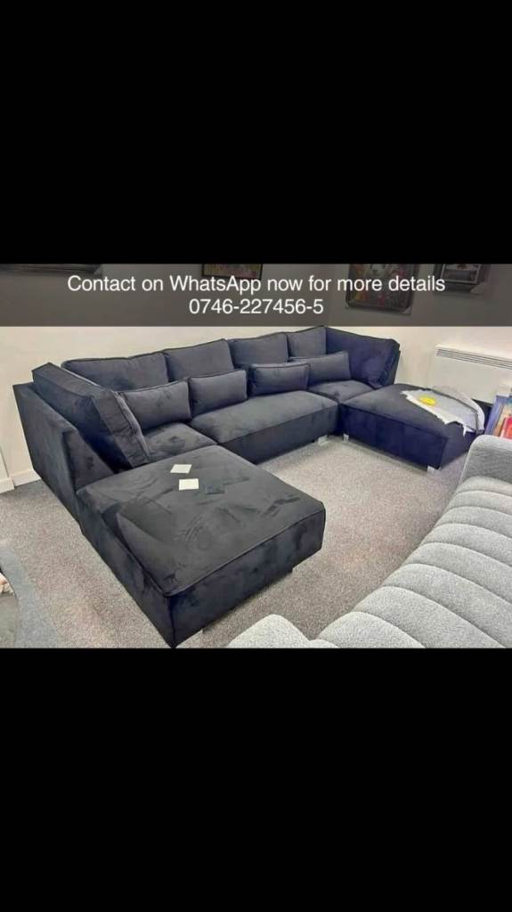 image for Sale on Brand New Luxury Corner Sofas – U‑Shape Sofa in Multiple Colours