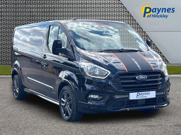 2021 Ford Transit Custom SPORT 290L2 H1 2.0L 185ps 6 Spd Agate Black LOW MILES