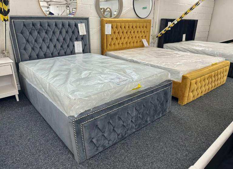 Comfortable Heaven Bed Double Size Frame With Mattress >> Huge 20% Off >> Fast COD>>
