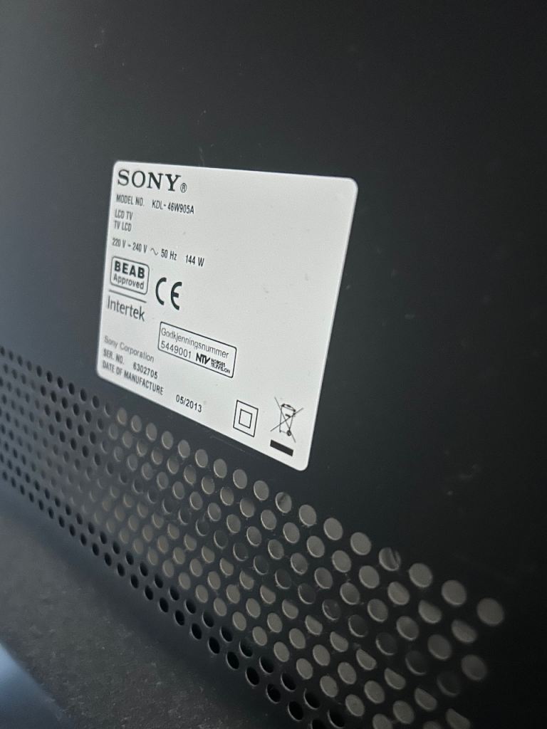 Sony 43 inch tv 
