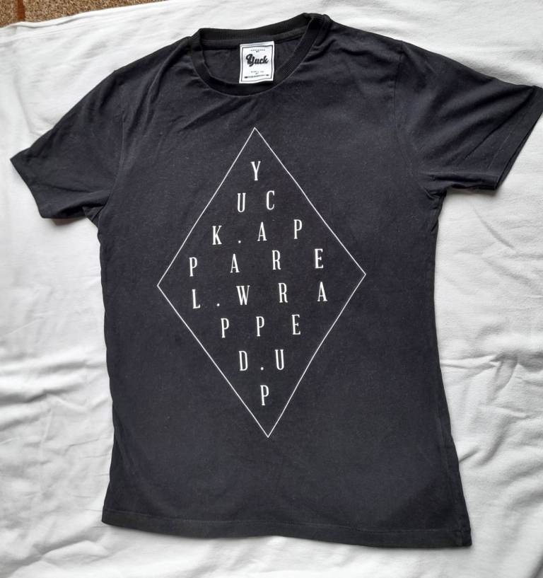 Size 8 / S YUCK T shirt. Only worn when modelled