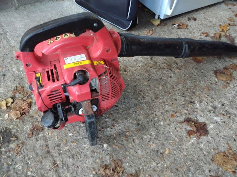 Petrol leaf blower mitox needs servicing to get running again 