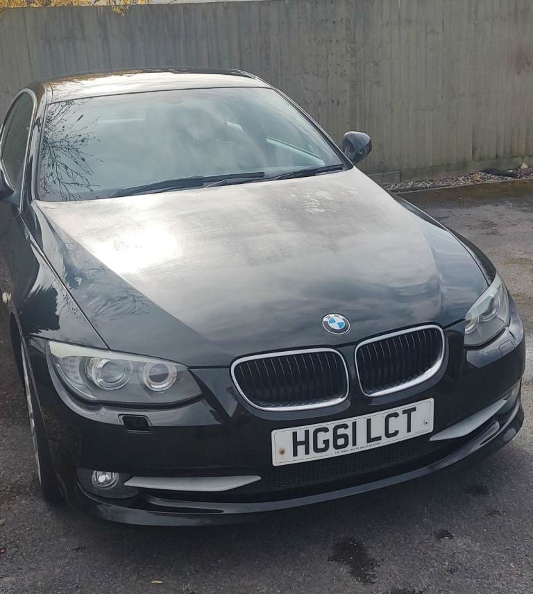 BMW 3 series 2011 E92 bonnet Jet Black (668)