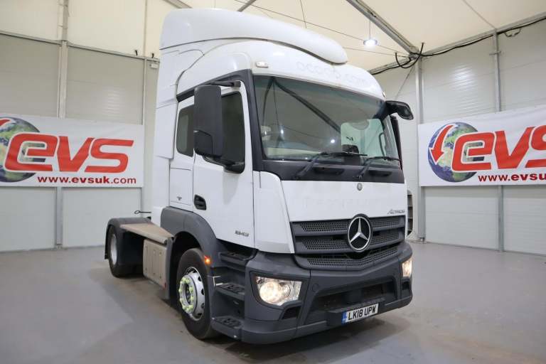 2018 (18 PLATE) Mercedes Benz Actros 1843 4x2 Euro 6 Tractor Units