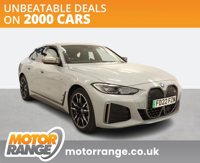 2022 BMW i4 400kW M50 83.9kWh 5dr Auto COUPE ELECTRIC Automatic