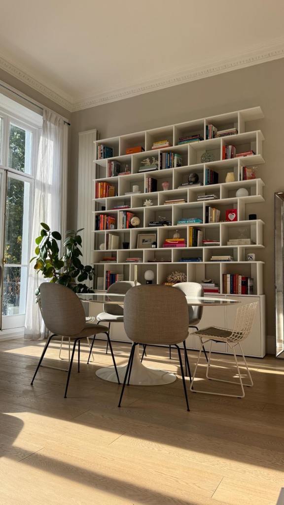 Tylko Custom Wall Storage Unit – White | 303 x 250cm | As New