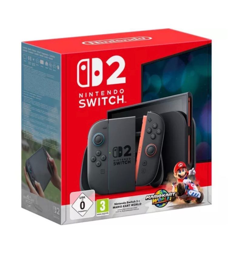 image for Nintendo Switch 2 - with Mario Kart World - boxed Sealed 