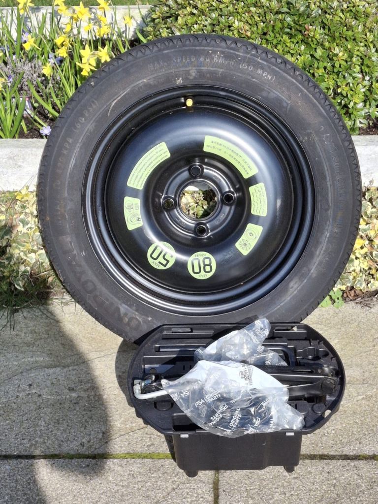 Vauxhall Corsa Space Saver Spare Wheel + Kit – New