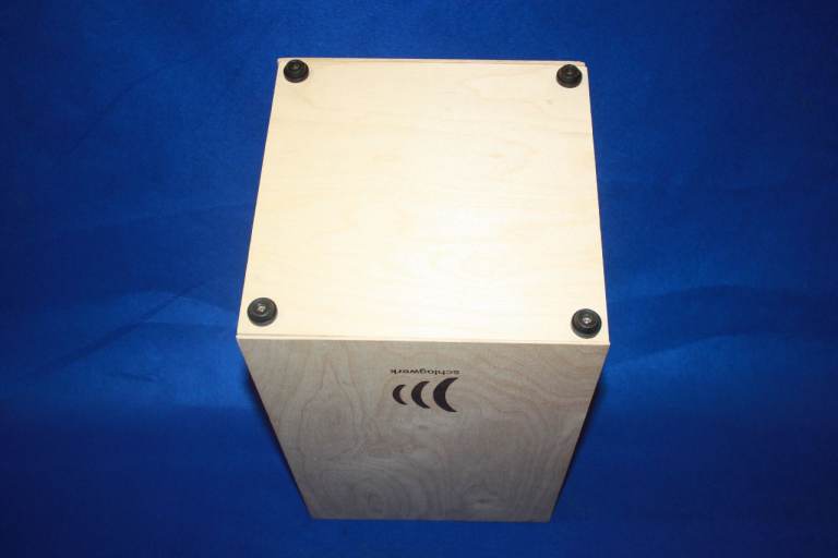 Schlagwerk Unvarnished Natural Wooden Cajon 11.1/2in x 11.1/2in x 19.1/2in High ~ £65 ono
