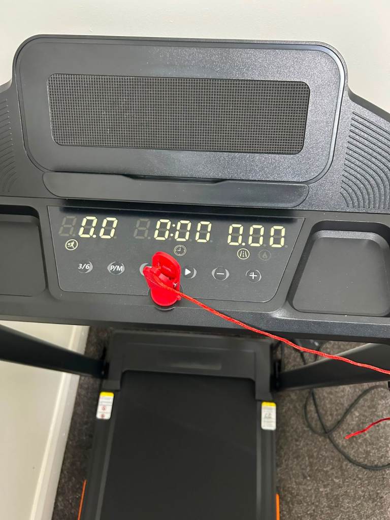 Black Treadmill - Like New Condition