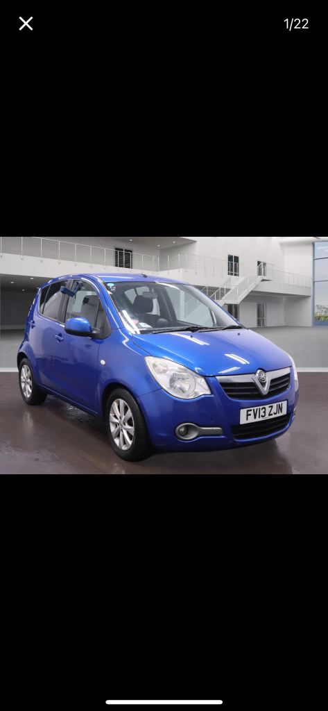 2013 Vauxhall Agila 1.2 VVT ecoFLEX SE 5dr HATCHBACK Petrol Manual