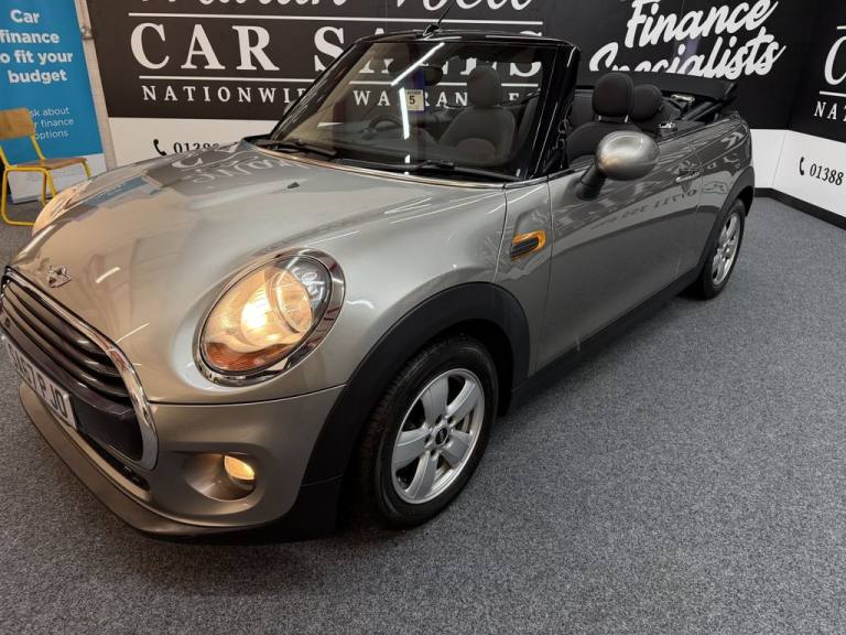 2017 MINI Convertible 1.5 Cooper 2dr CONVERTIBLE PETROL Manual