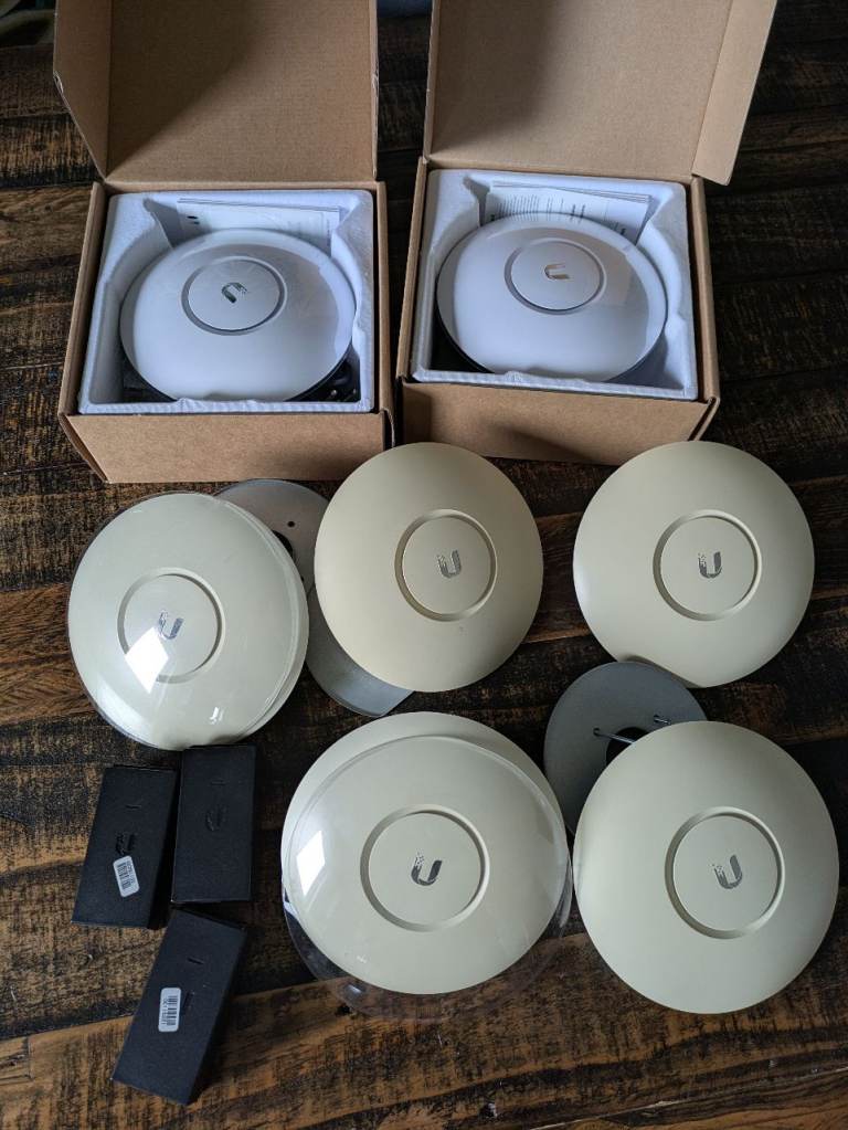 7x Ubiquiti UniFi AP AC Lite (UAP-AC-LITE) – 24V Passive PoE – New & Used