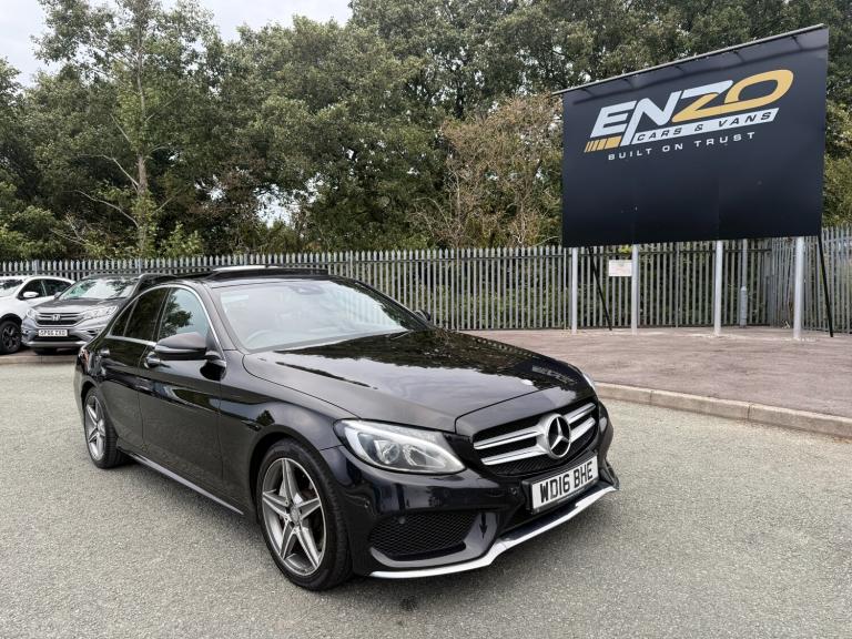 2016 16 REG MERCEDES-BENZ C250D 2.0 DIESEL AMG LINE PREMIUM PLUS AUTOMATIC ULEZ