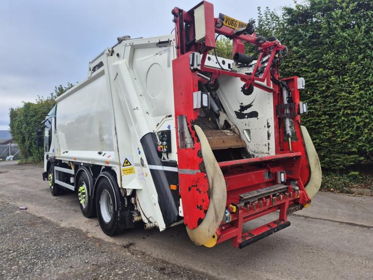 2016 Dennis Elite 6X2 AUTO 26 TON MID STEER REFUSE C/W BIN LIFT (EURO 6) NA Diesel Automatic