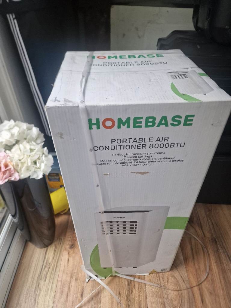 Homebase portable air conditioner 8000BTU