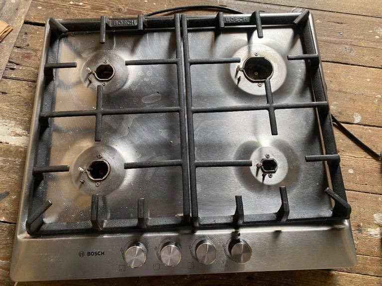 Bosch Stainless Steel Gas Hob – Good Condition