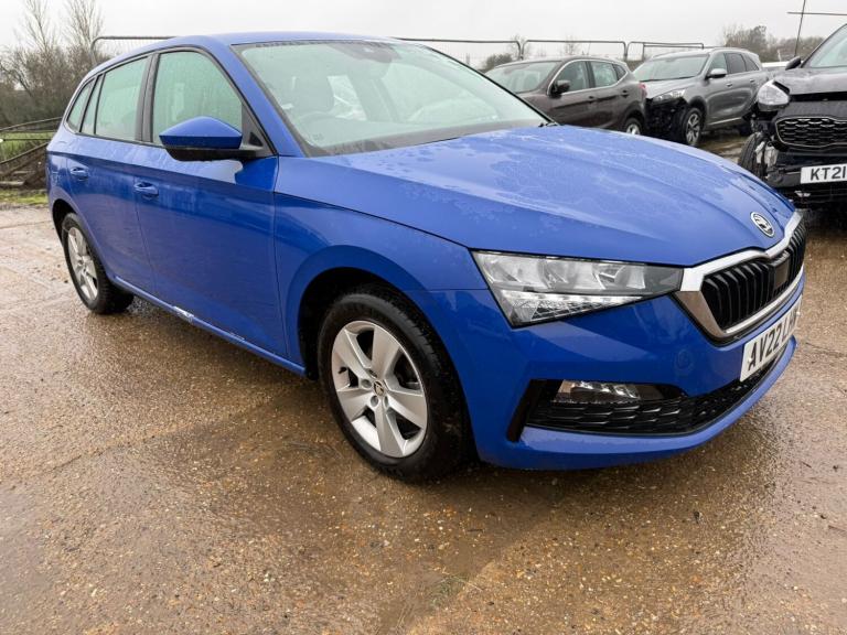 2022 Skoda Scala 1.0 TSI 110 SE Accident Damaged Salvage HATCHBACK Petrol Manual