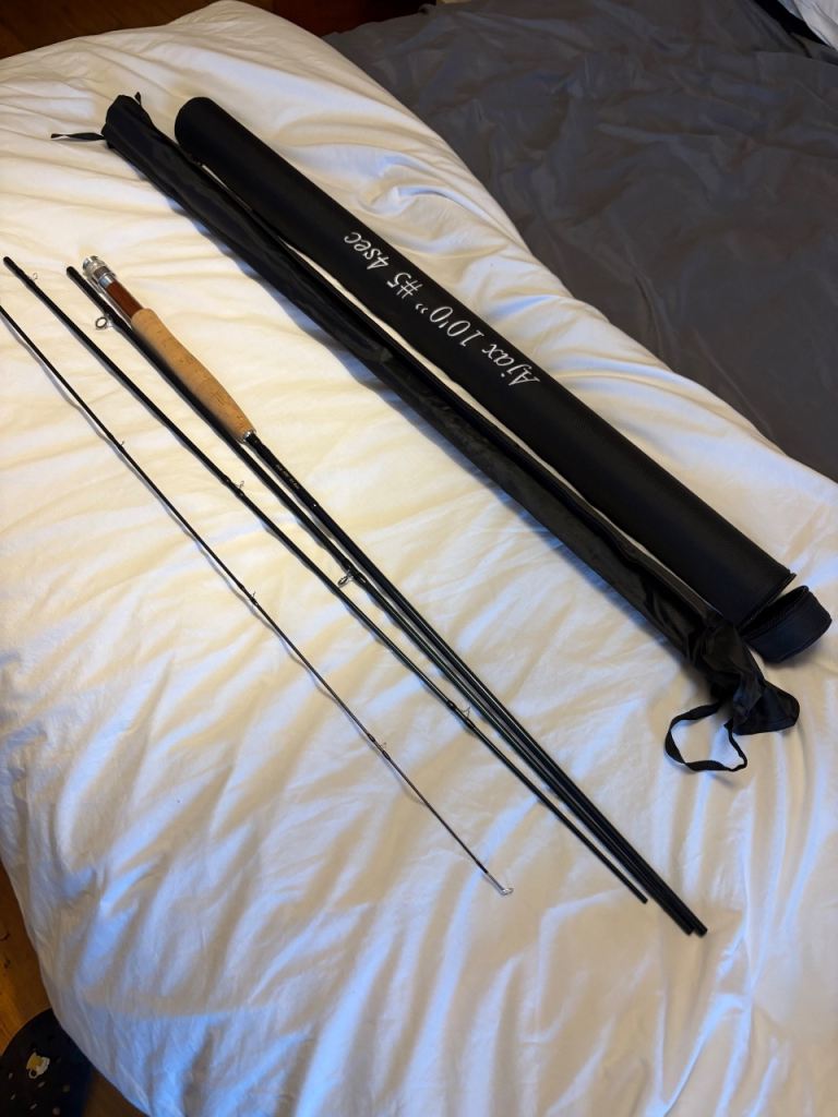 Sharpes Ajax 10ft 5wt fly rod 