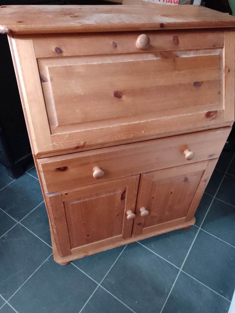 Pine Bureau Desk 