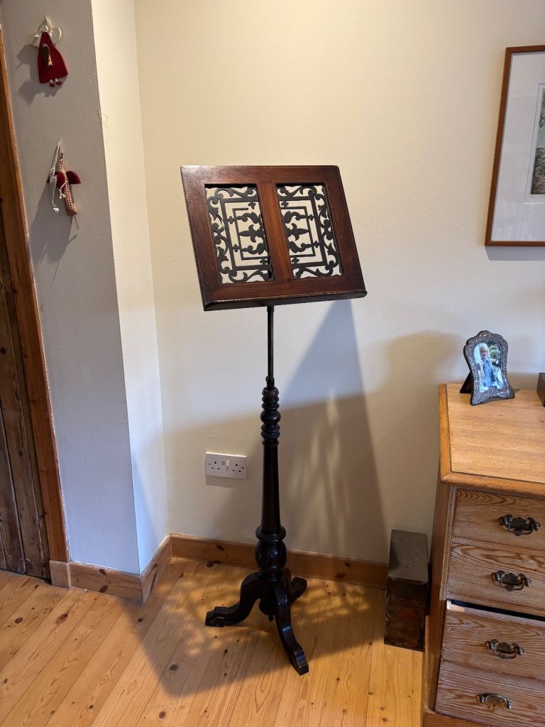Victorian music stand