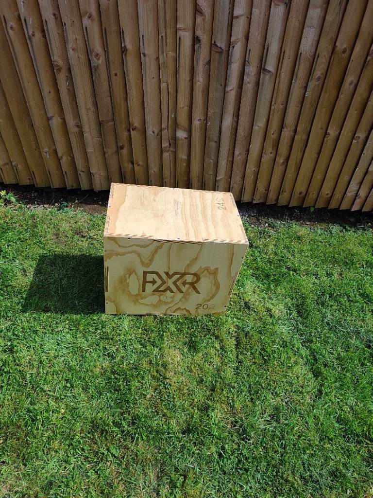 PRx Performance 3-in-1 Wooden Plyo Box (16x20x24" - Pre-Assembled)