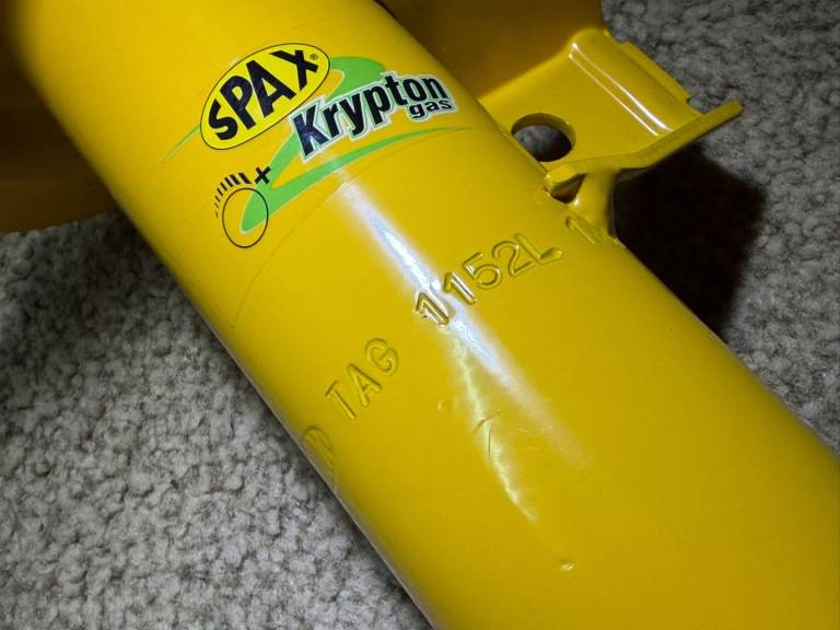 Spax Krypton gas adjustable front shock absorbers 