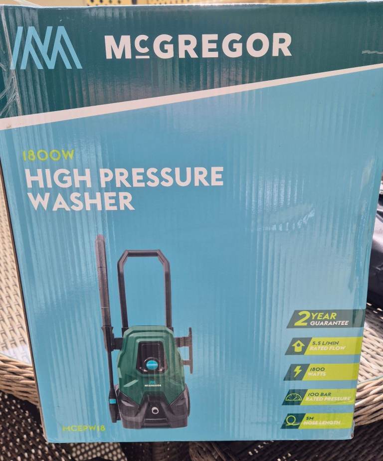 High Pressure Washer 1800w Brand New
