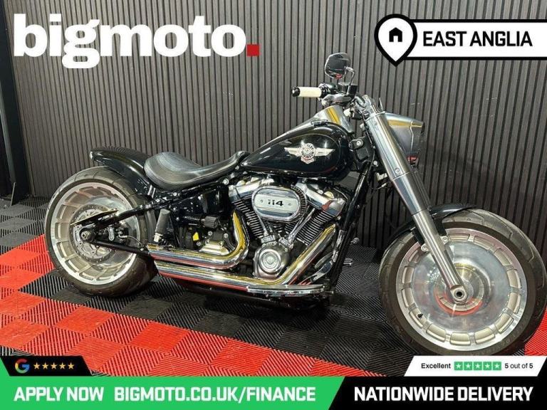 2019 19 HARLEY-DAVIDSON SOFTAIL 1868 FLFBS FAT BOY CUSTOM CRUISER PETROL MANUAL