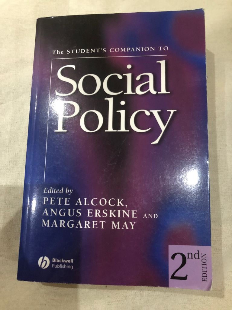 The Student's Companion to Social Policy - 2nd Edition