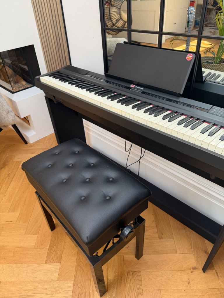 Donner DEP-20 Electric piano with stand and stool for sale 