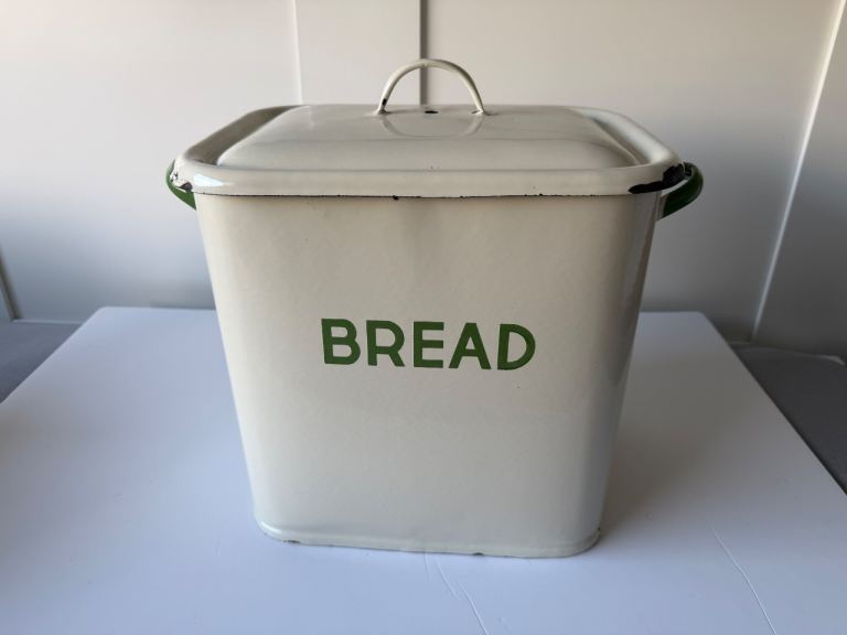 Enamel Bread Bin