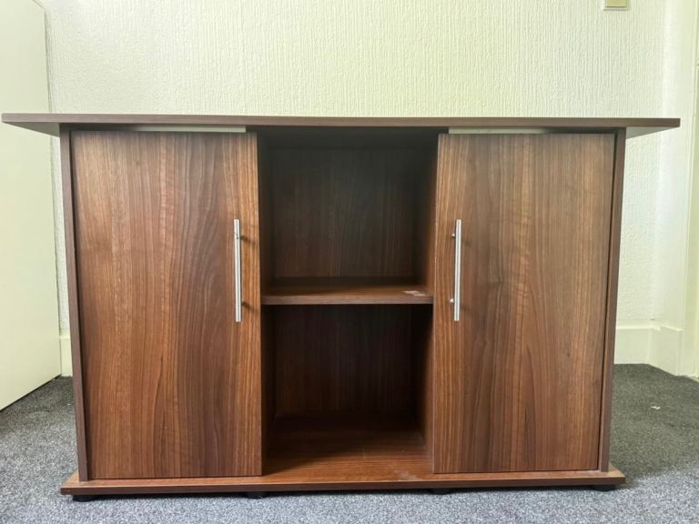 Brown TV Stand with Storage 