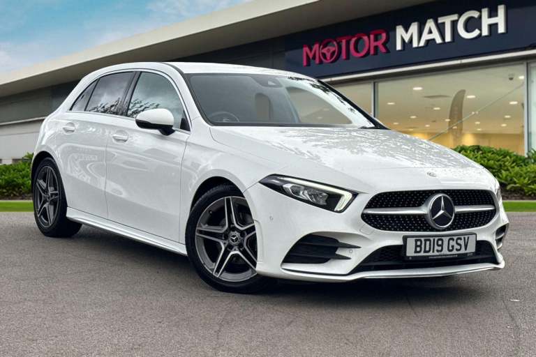 2019 Mercedes-Benz A-Class 1.5 A180d AMG Line (Executive) 7G-DCT Euro 6 (s/s) 5dr Hatchback DIESE...