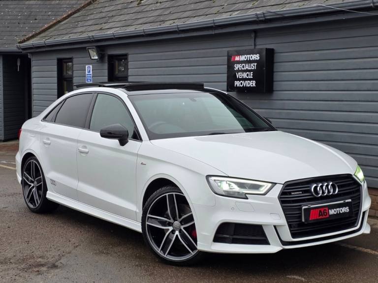 2017 Audi A3 2.0 TFSI Black Edition Saloon 4dr Petrol S Tronic quattro Euro 6 (s/s) (190 Saloon P...