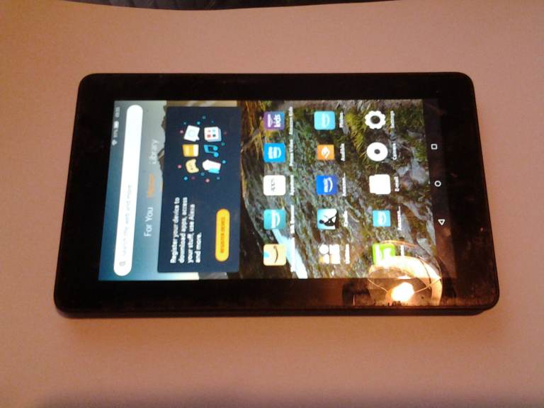 amazon fire tablet , delivery only for fuel costs 
